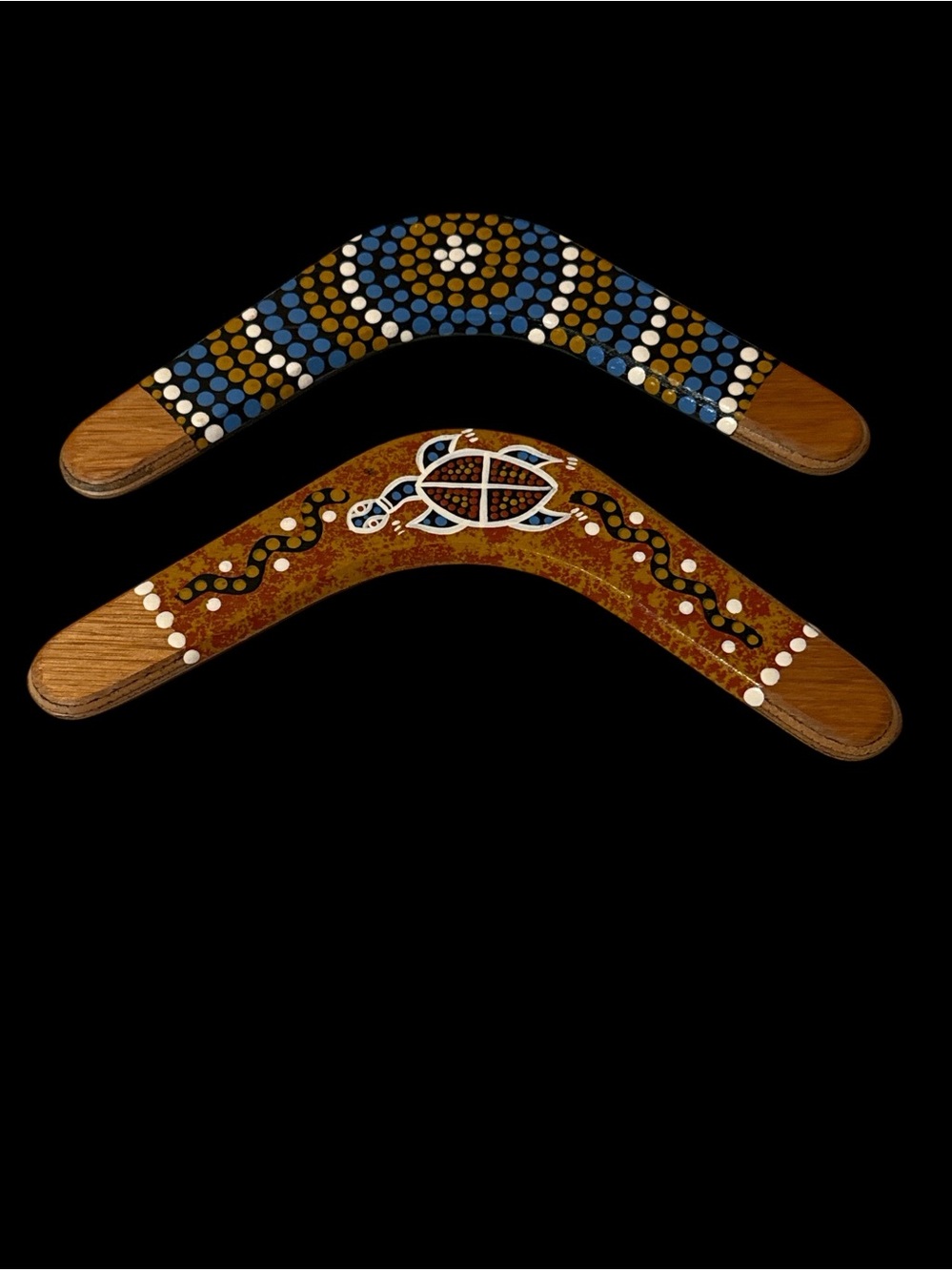 Vintage Ross Morgan Yorta Yorta Boomerangs 🪃 Aboriginal